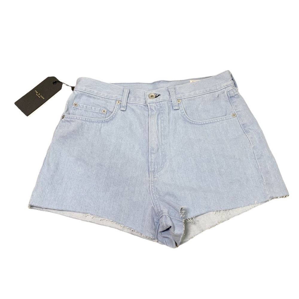 rag & bone Justine Light Wash Denim Jean Shorts